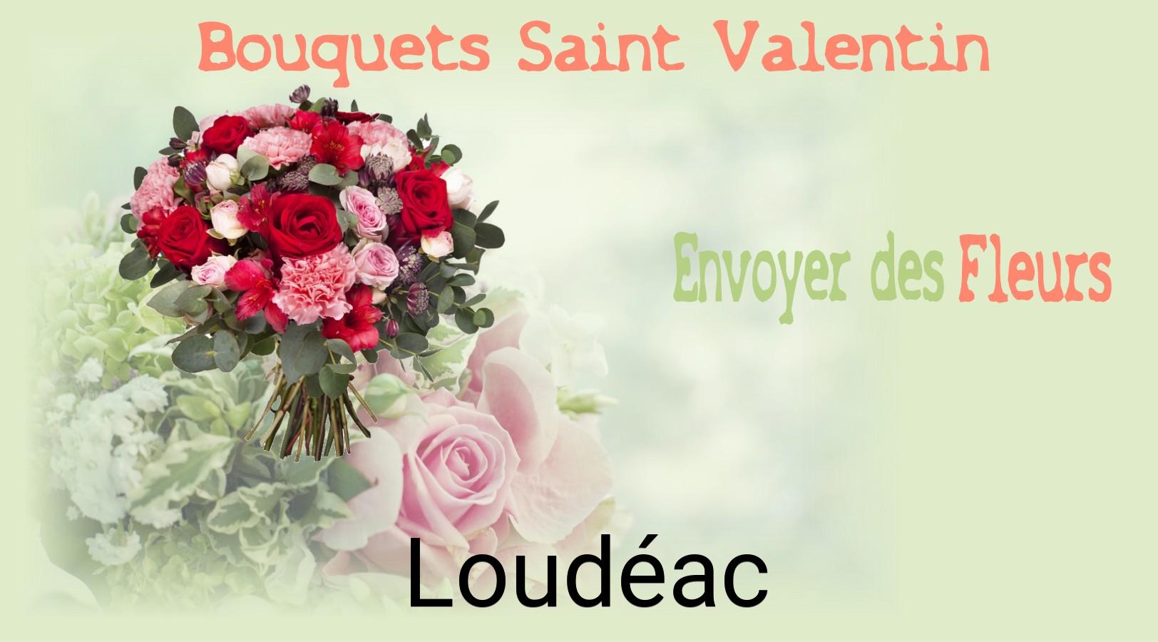 Roses de Saint-Valentin livrées à Loudéac